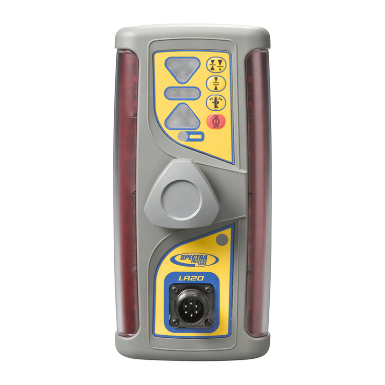 Spectra LR20 User manual