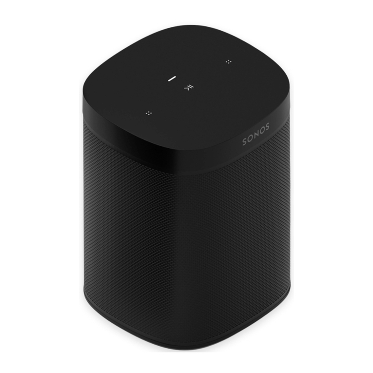Sonos One SL user manual