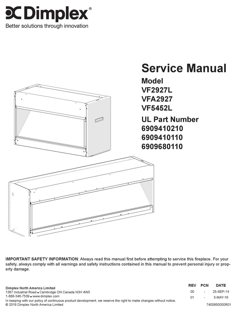 Dimplex VFA2927 User manual