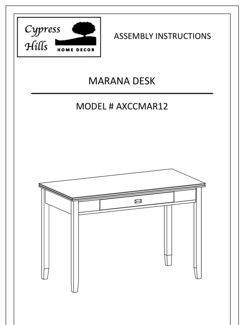 Cypress Hills MARANA AXCCMAR12 Assembly instructions
