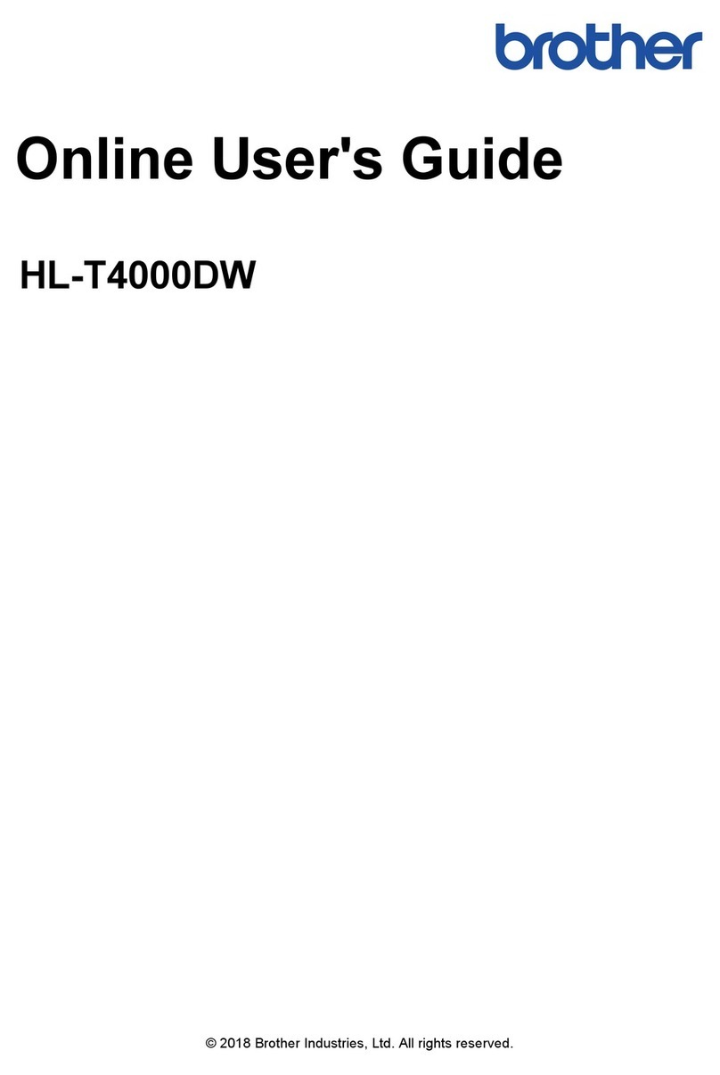 Brother HL-T4000DW Technical manual