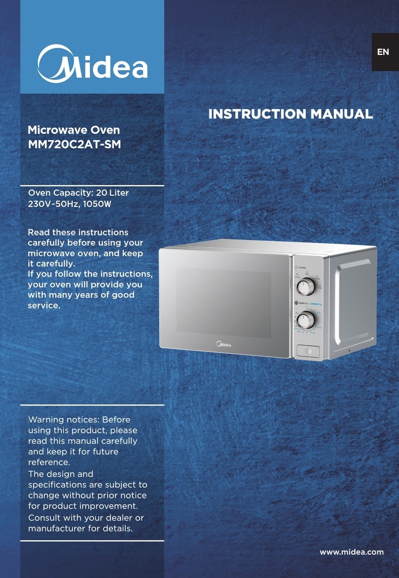 Midea MM720C2AT-SM instruction manual