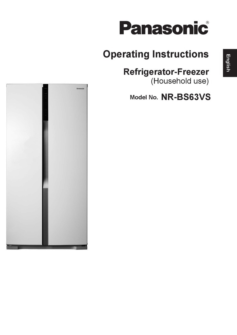 Panasonic NR-BS63VS User manual