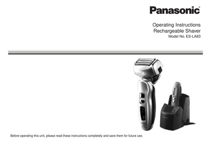 Panasonic ES-LA83 User manual