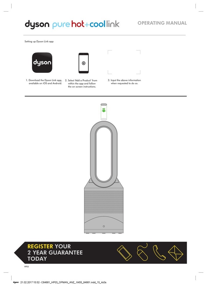 Dyson HP03 User manual