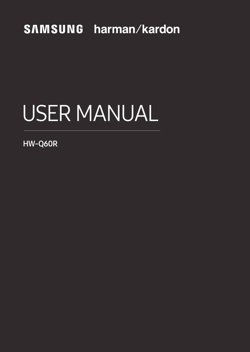 Samsung HARMAN/KARDON HW-Q60R User manual