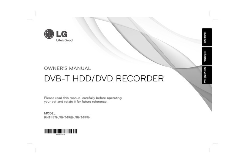 LG RHT499H User manual
