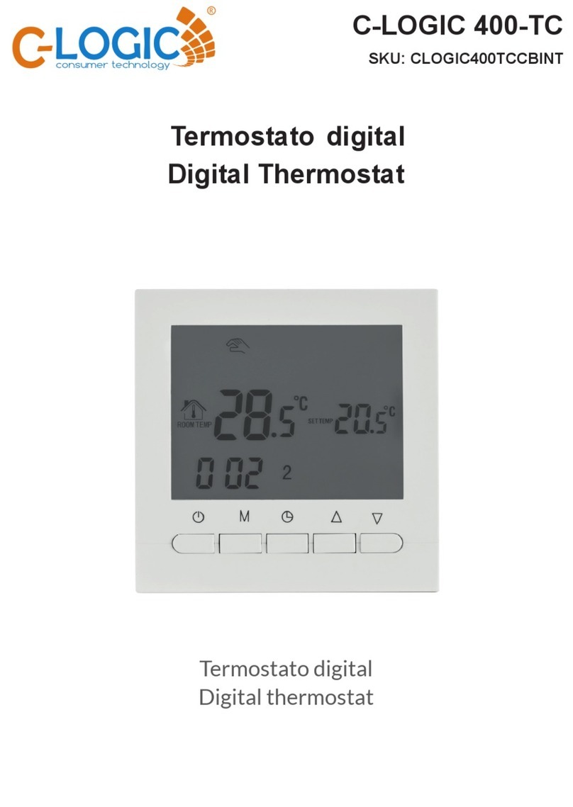 C-LOGIC CLOGIC400TCCBINT User manual