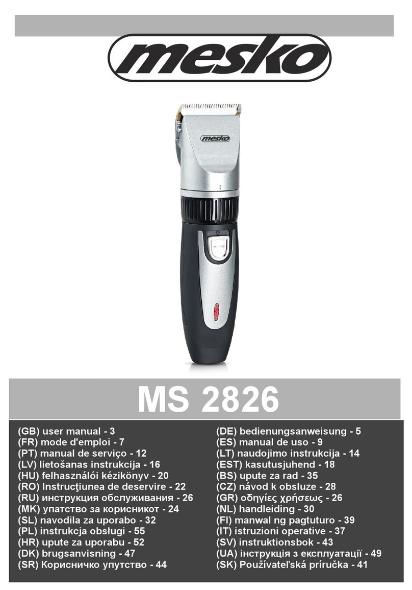 Mesko MS 2826 User manual