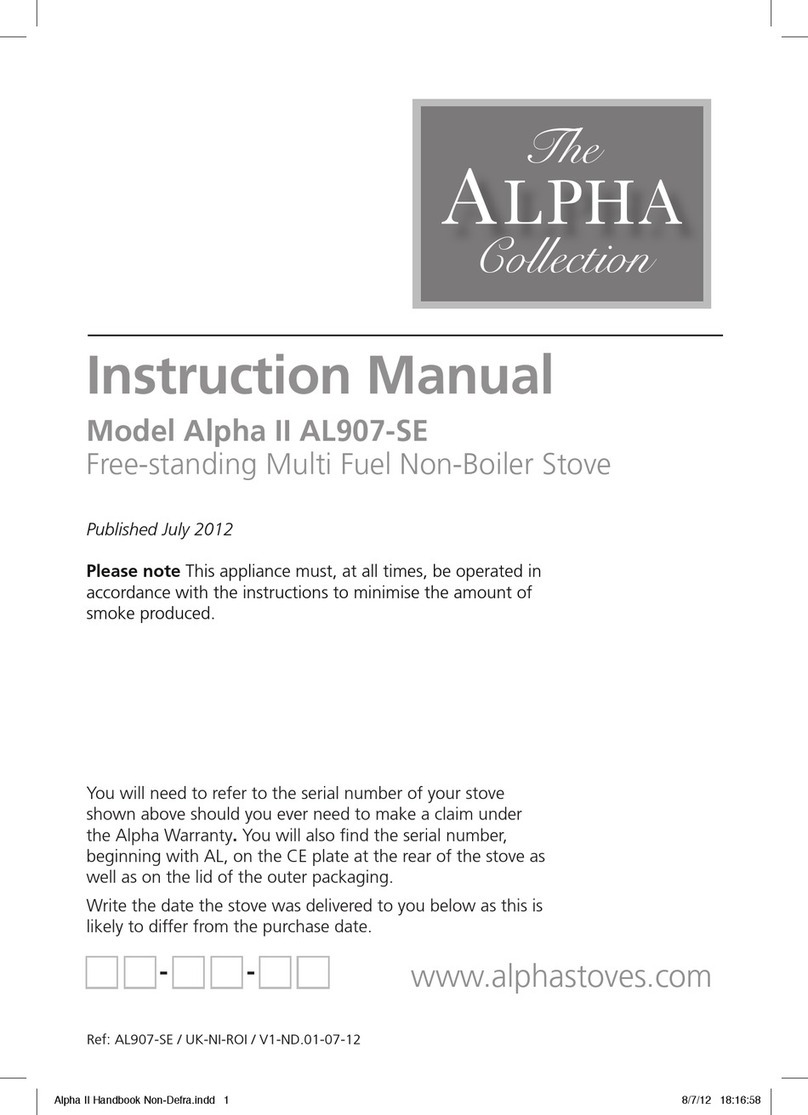 Hi-Flame Alpha II AL907-SE instruction manual