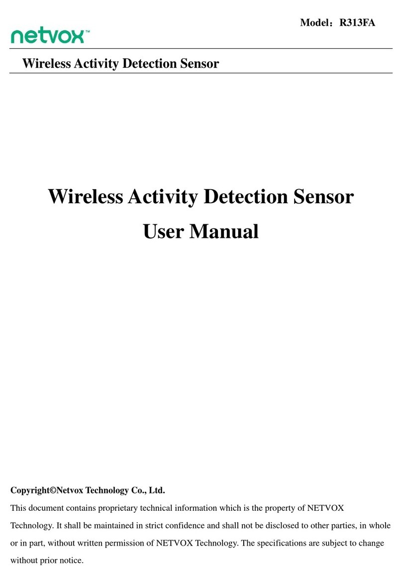 netvox R313FA user manual