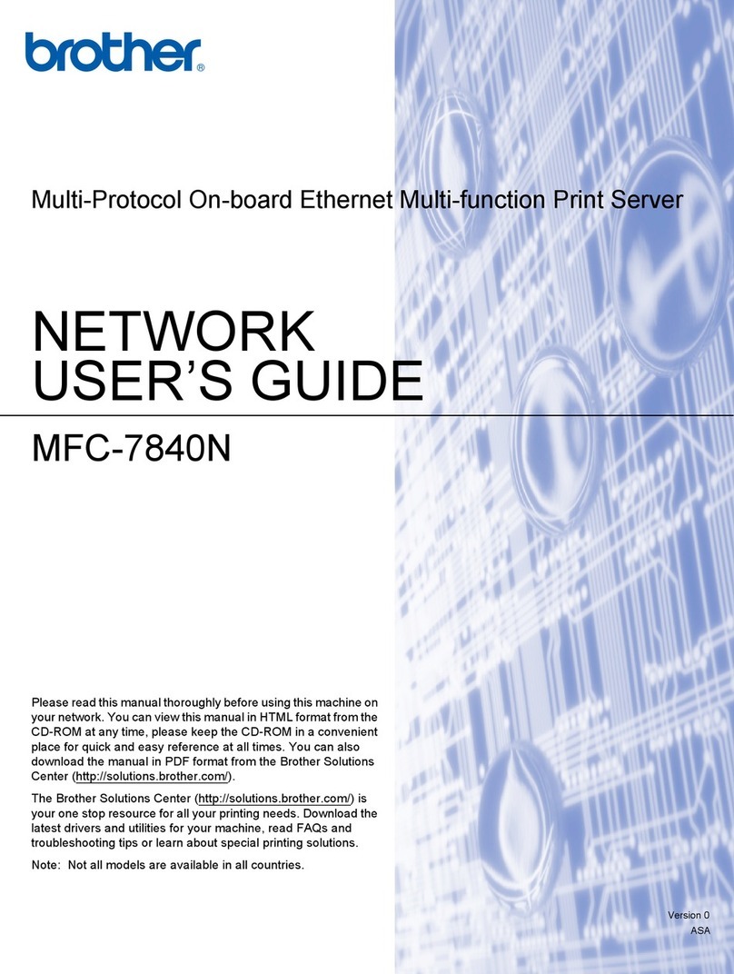Brother MFC-7840N Installation instructions