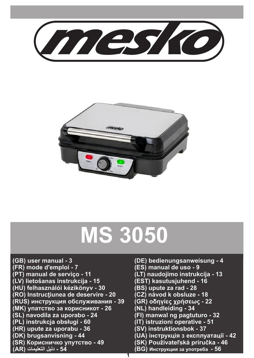 Mesko MS 3050 user manual