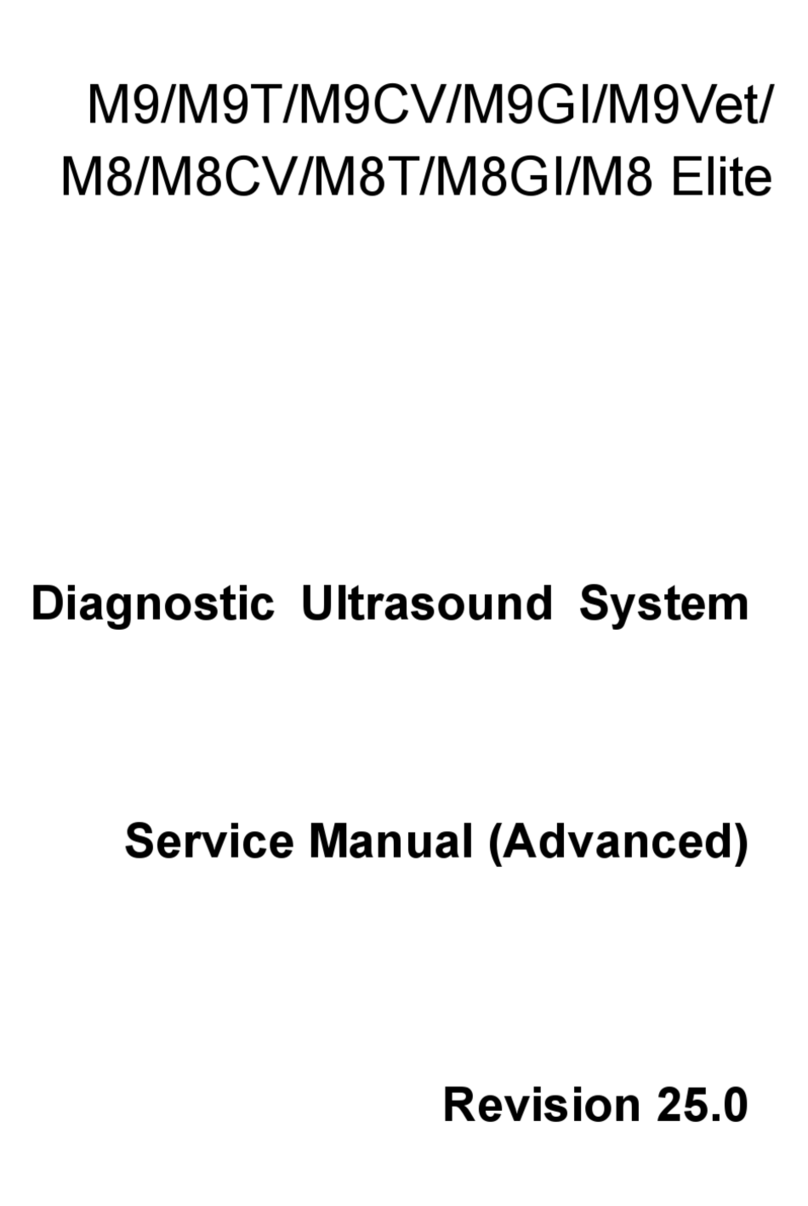 Mindray M8 Elite Service manual