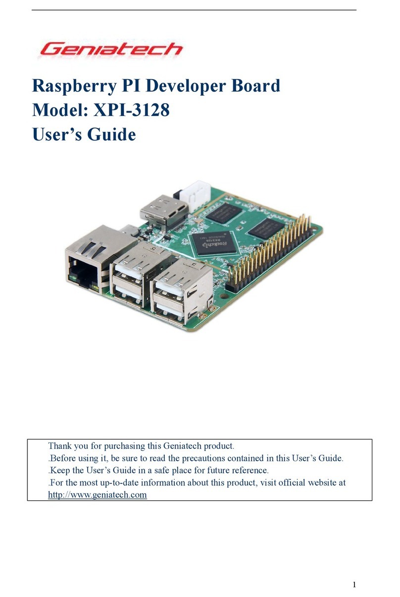 Geniatech XPI-3128 User manual Geniatech XPI-3128 User manual