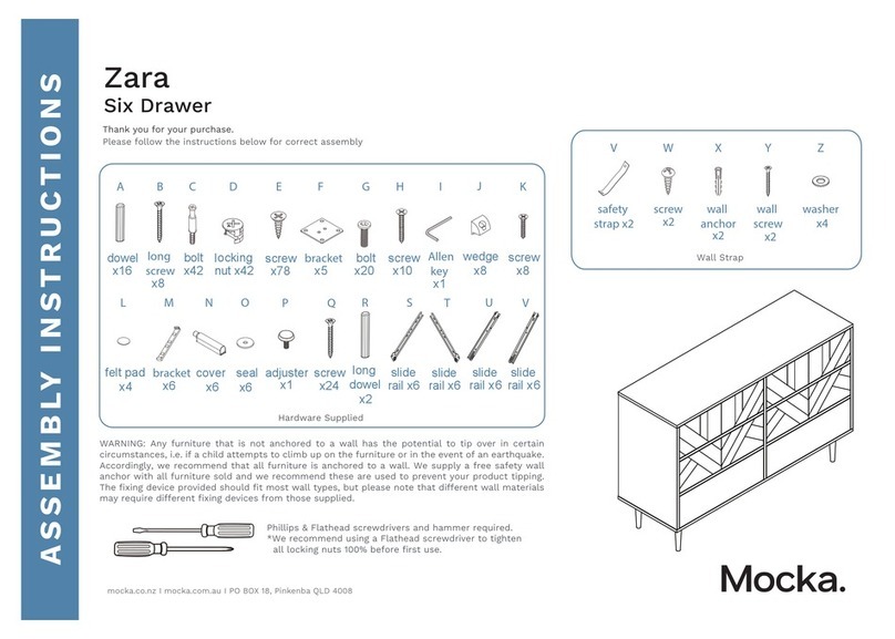 Mocka Zara Assembly instructions