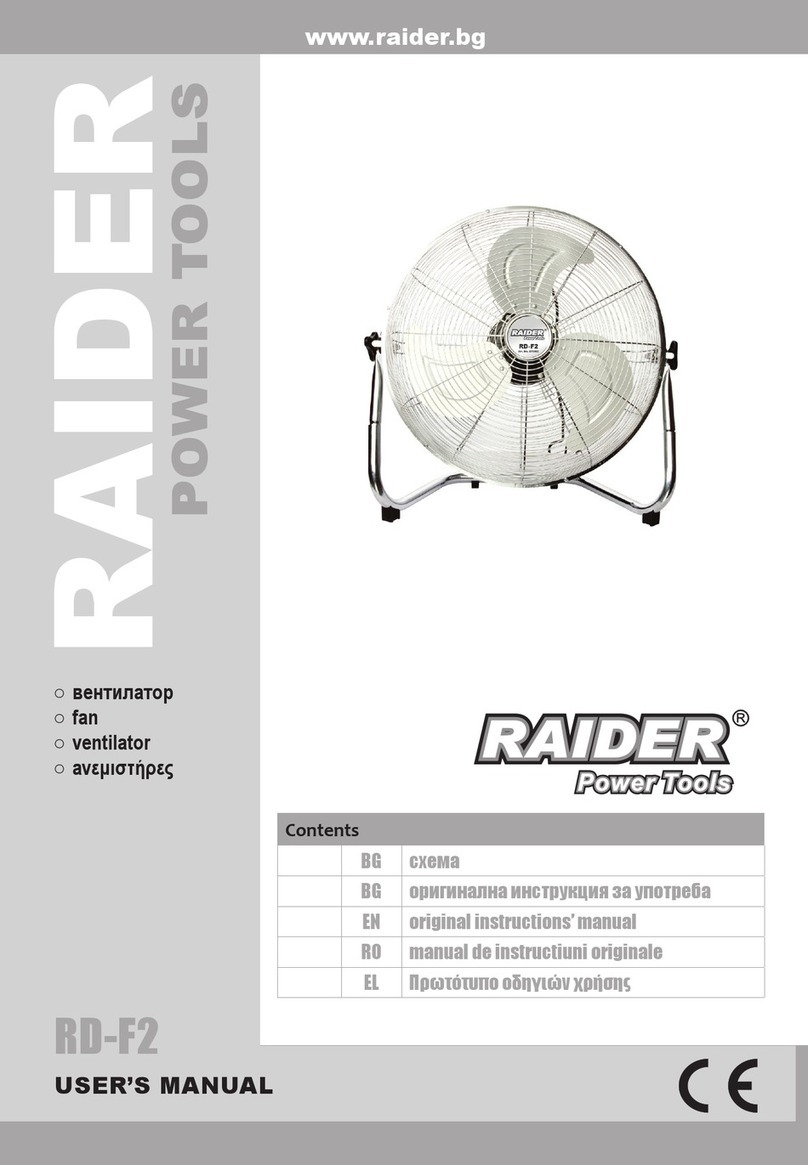 Raider Power Tools RD-F2 User manual