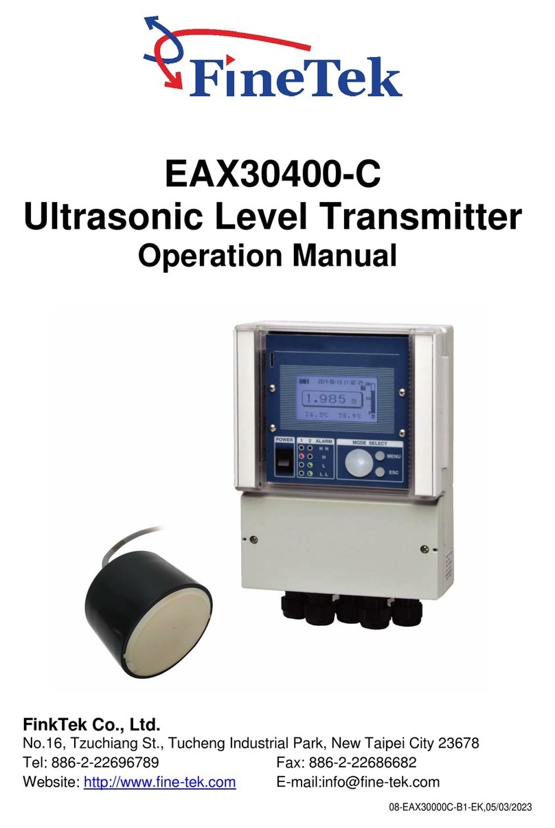 FineTek EAX30400-C User manual
