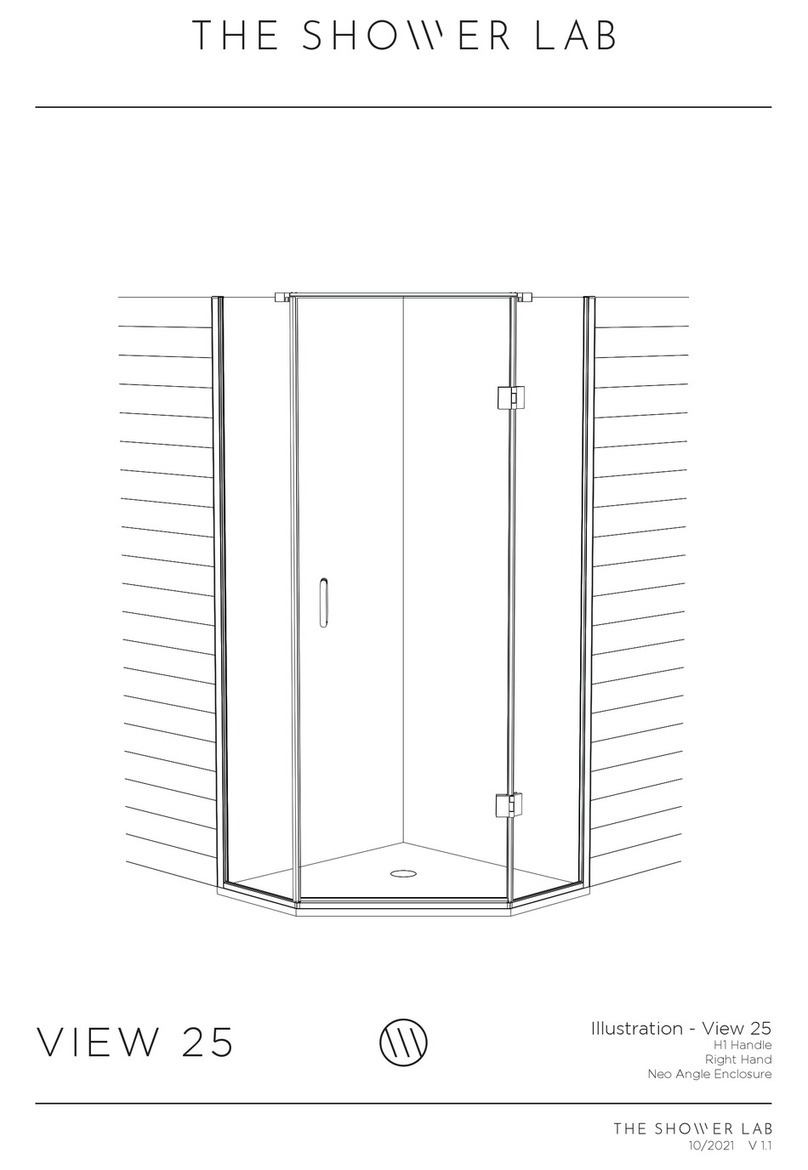 THE SHOWER LAB VIEW 25 manual