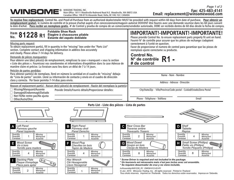 Winsome 81228 R1 quick start guide Winsome 81228 R1 quick start guide