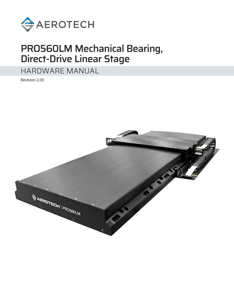 Aerotech PRO560LM Series User manual
