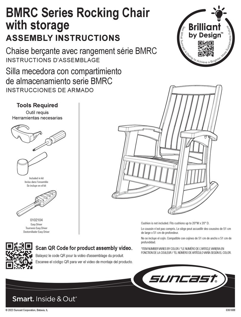 Suncast BMRC Series User manual Suncast BMRC Series User manual