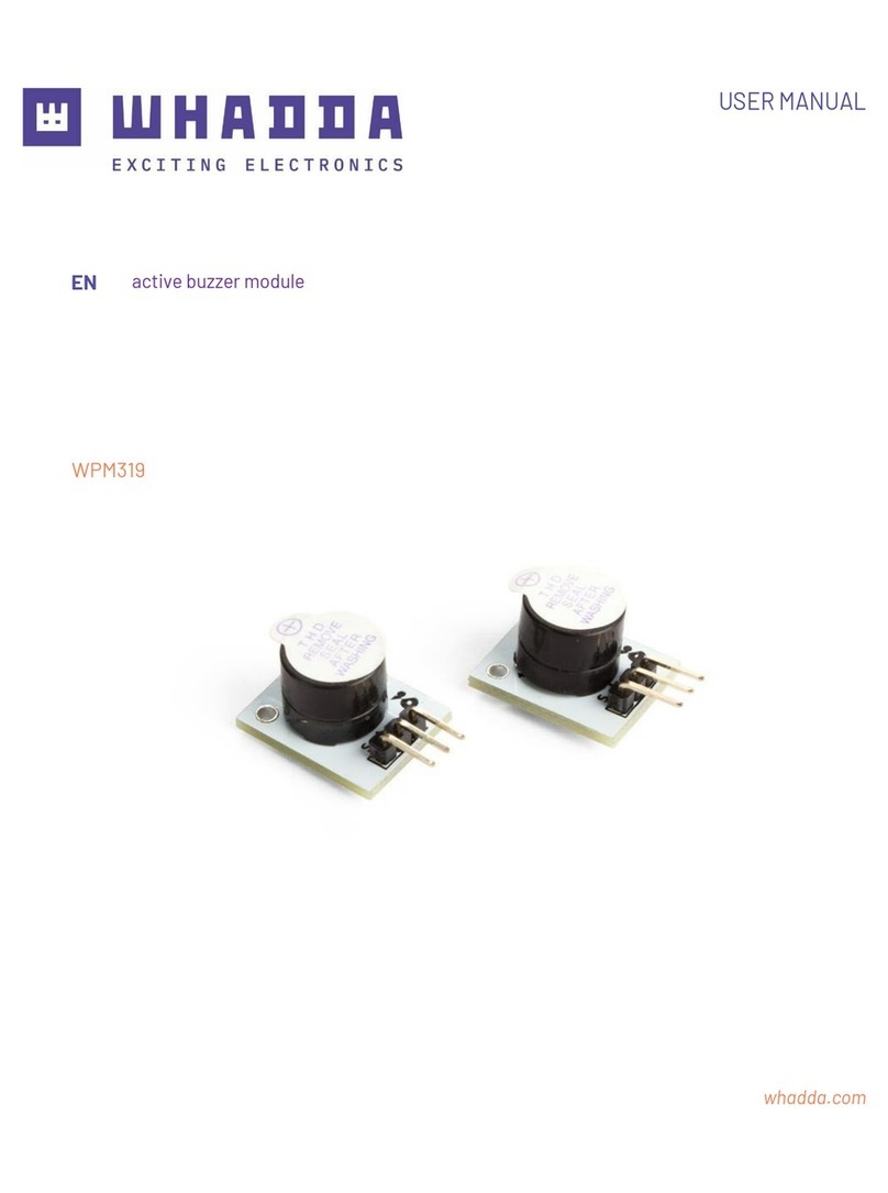 Velleman Whadda WPM319 user manual