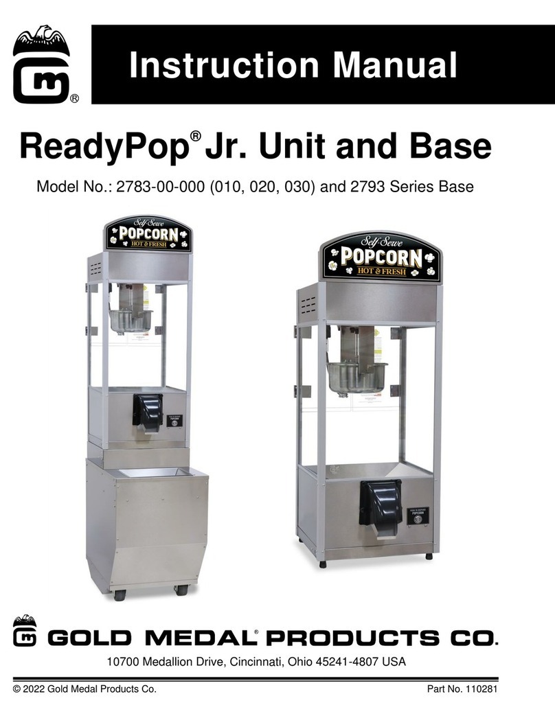 Goldmedal ReadyPop Jr. 2793 Series User manual Goldmedal ReadyPop Jr. 2793 Series User manual