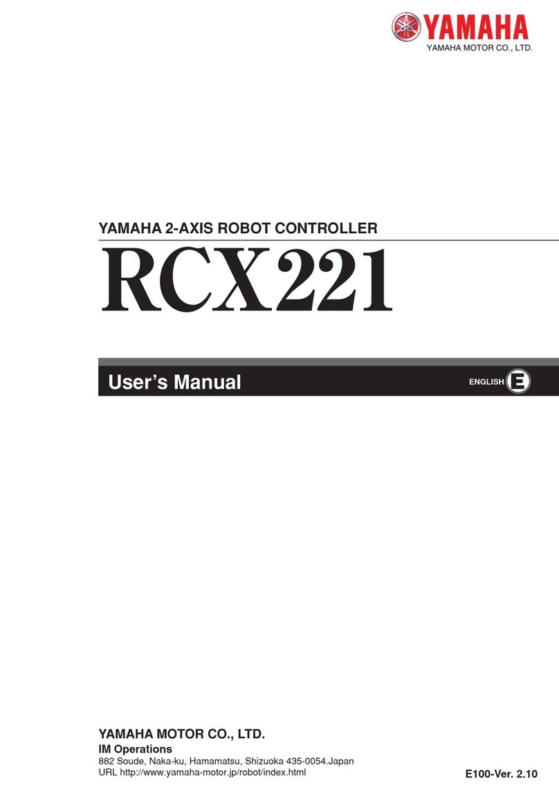 Yamaha CEmarking RCX221 user manual