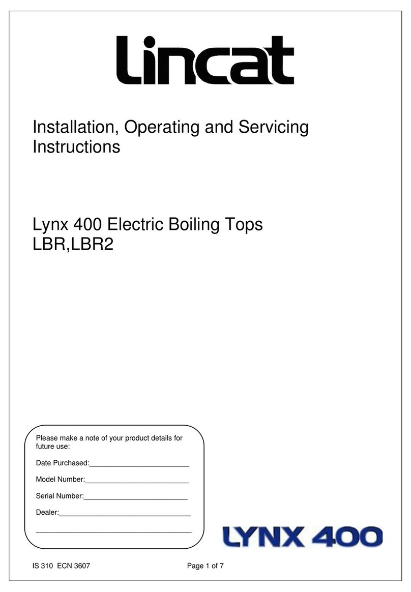 Lincat Lynx 400 LBR User manual