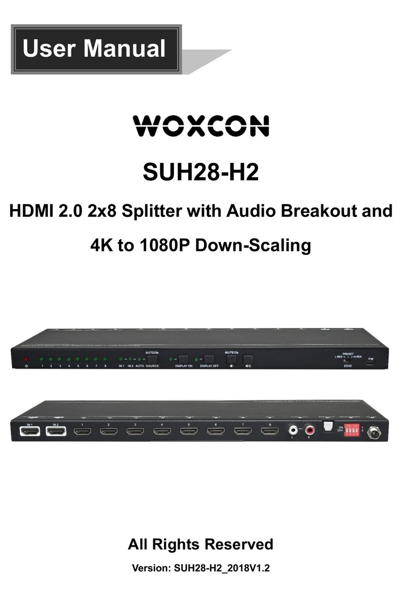 Woxcon SUH28-H2 user manual