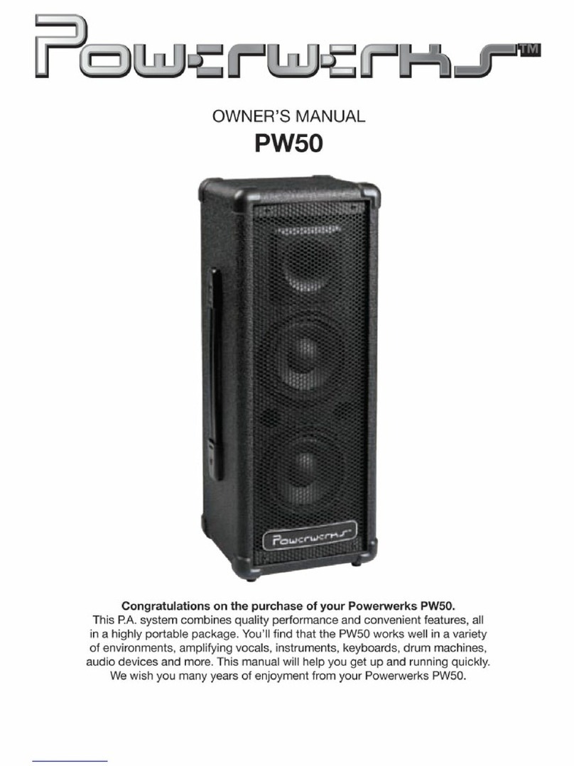 Powerwerks PW50 owner's manual