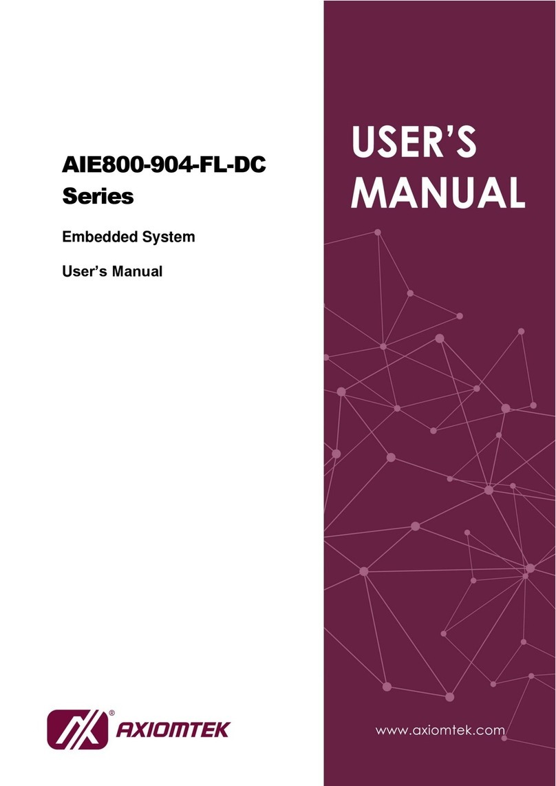 AXIOMTEK AIE800-904-FL-DC Series user manual