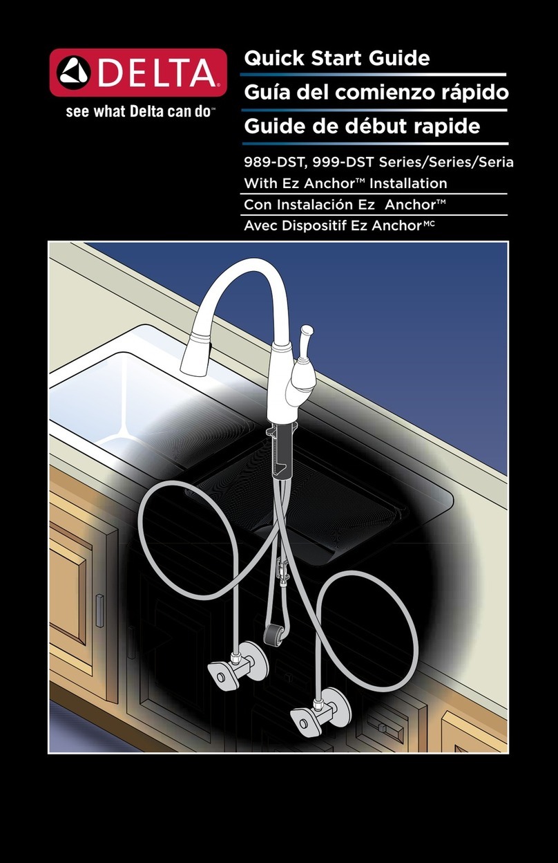 Delta Allora 989-DST Series User manual
