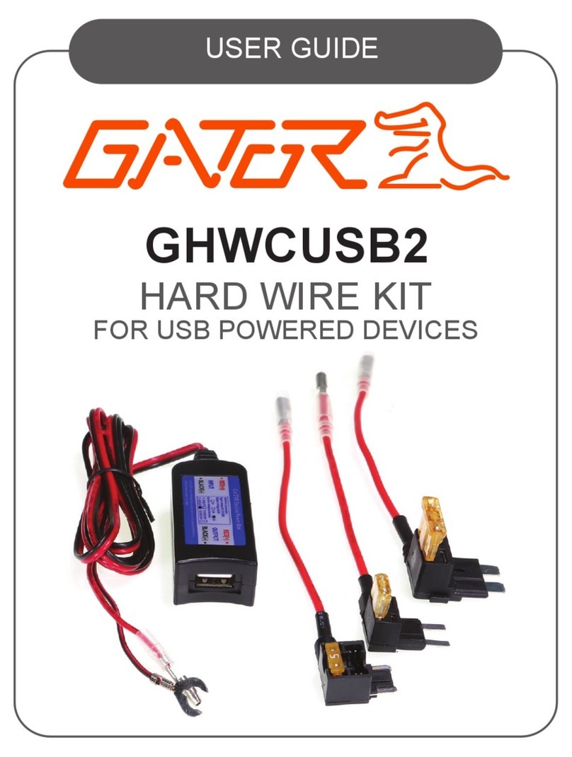 Gator GHWCUSB2 User manual