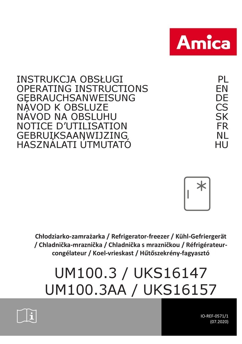 Amica UM100.3 operating instructions