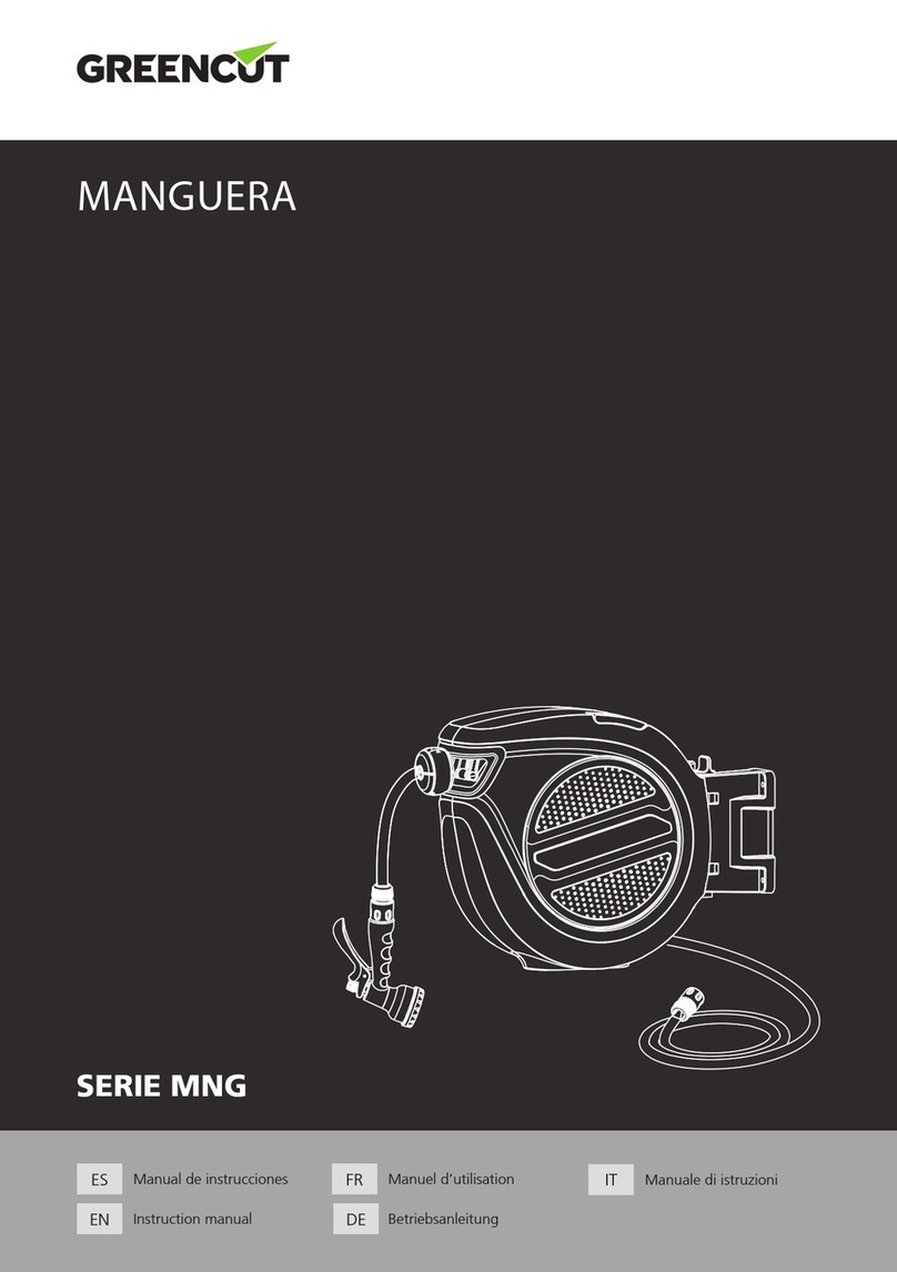 Greencut MANGUERA MNG Series instruction manual