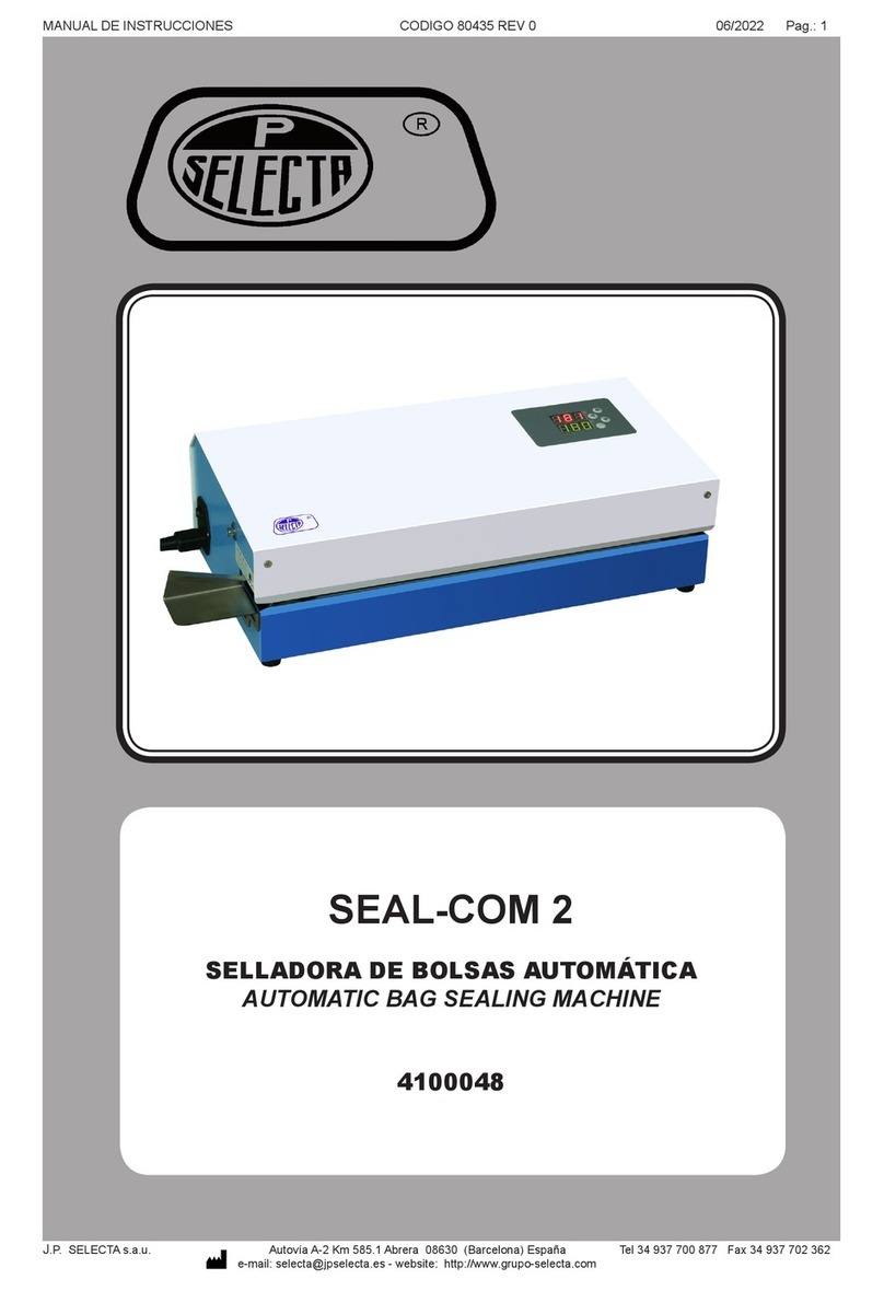 Selecta SEAL-COM 2 manual
