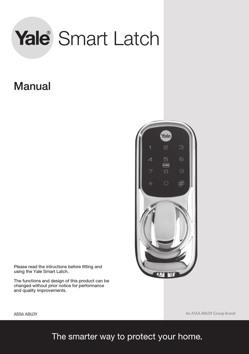 Assa Abloy Yale Smart Latch User manual