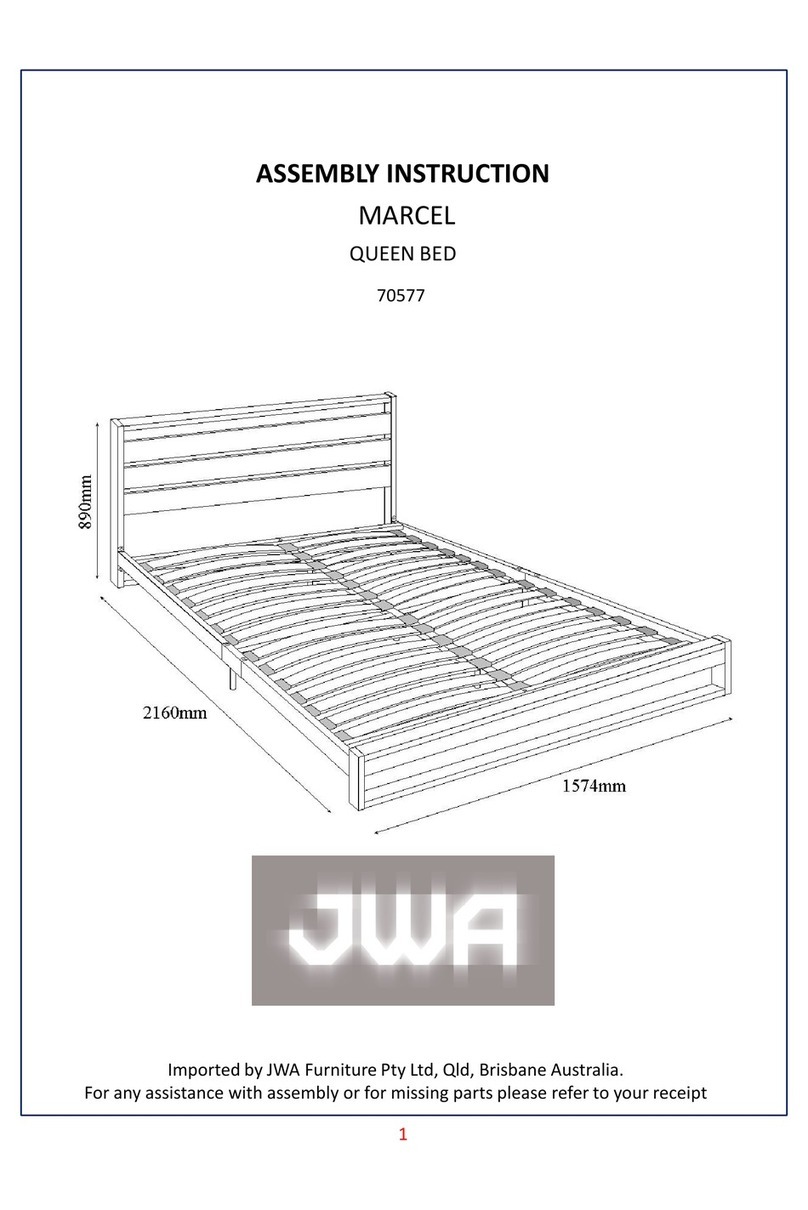 JWA MARCEL 70577 Assembly instruction