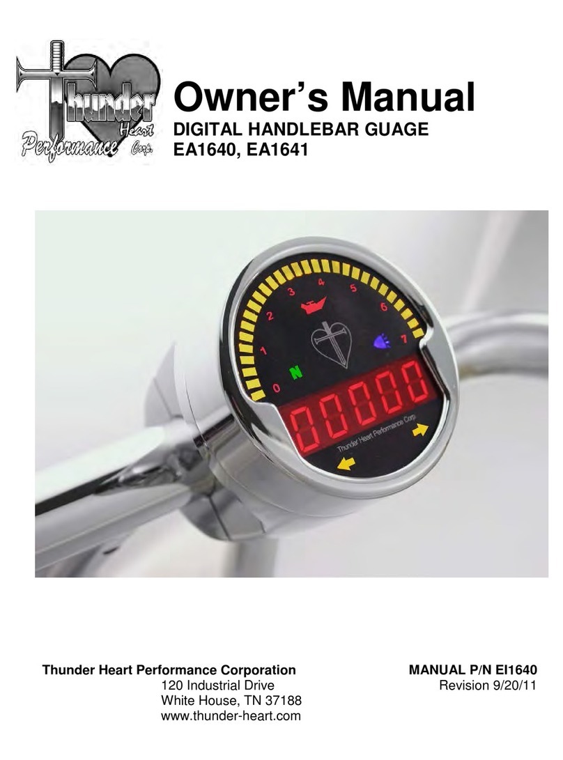 Thunder Heart EA1640 owner's manual