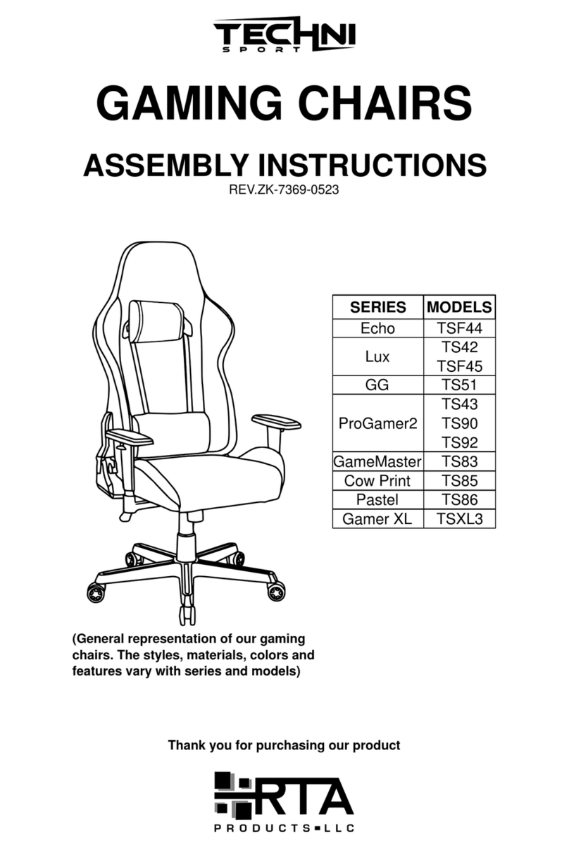 Techni Sport Echo Series Assembly instructions