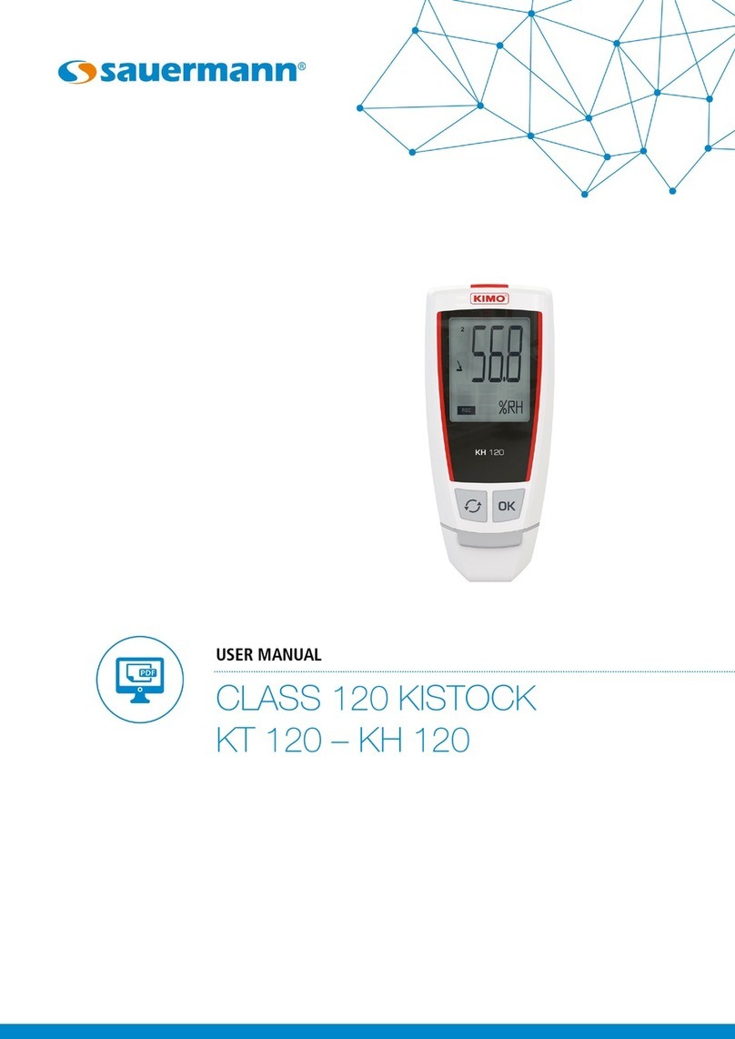 sauermann KT 120 user manual