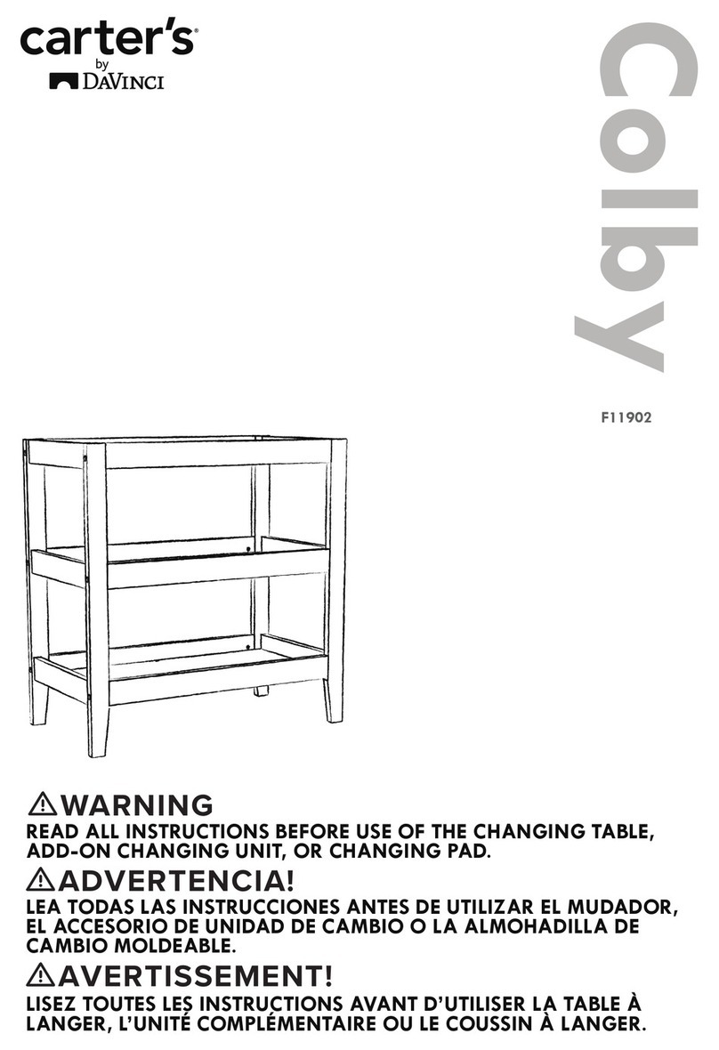 DaVinci carter's Colby F11902 manual DaVinci carter's Colby F11902 manual