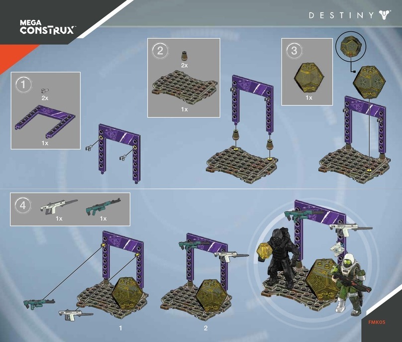 Mega Construx Destiny FMK05 User manual Mega Construx Destiny FMK05 User manual