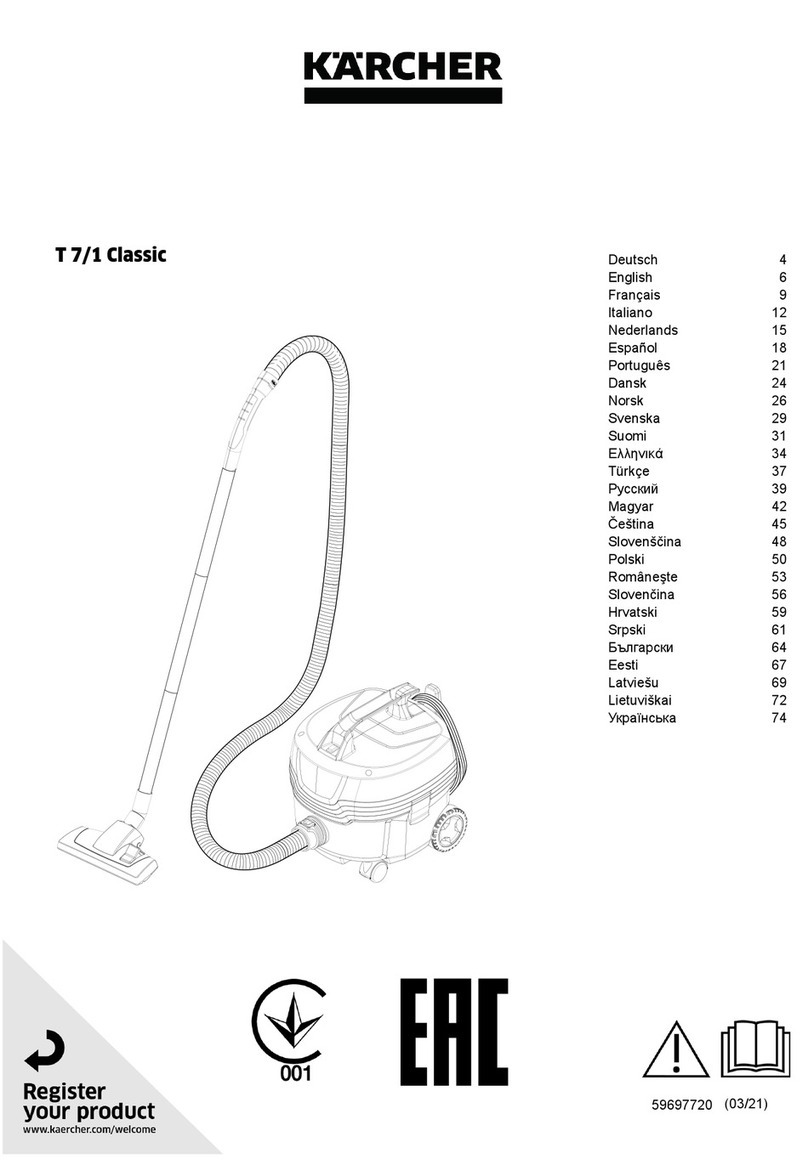 Kärcher T 7/1 User manual