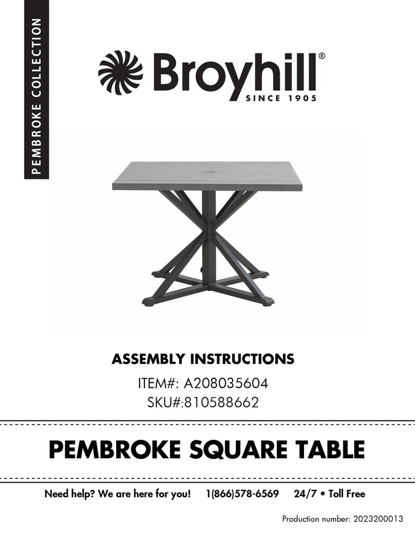 Broyhill PEMBROKE A208035604 Assembly instructions Broyhill PEMBROKE A208035604 Assembly instructions