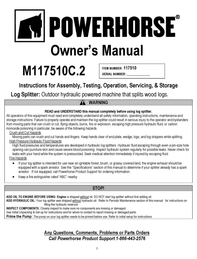 Powerhorse M117510C.2 owner's manual