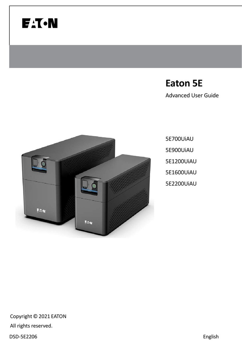 Eaton 5E Assembly instructions