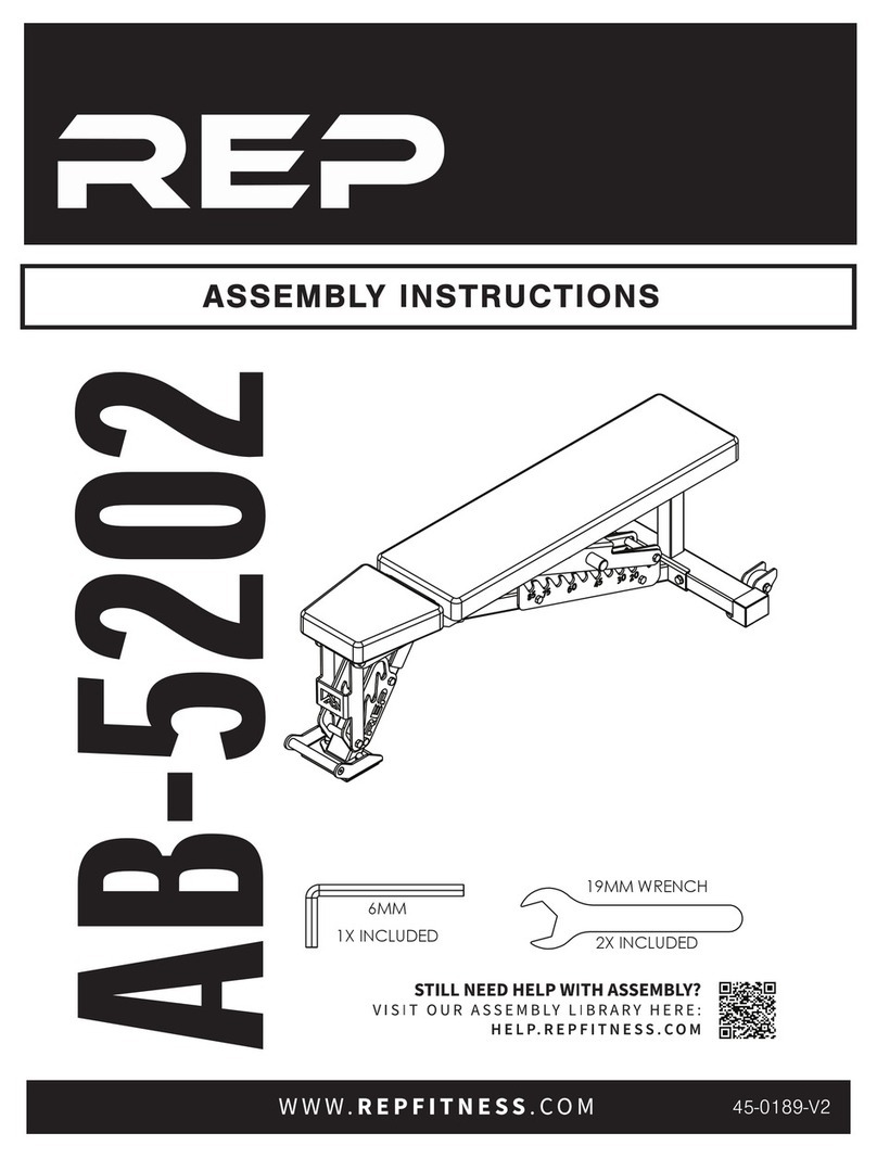 REP AB-5202 Assembly instructions